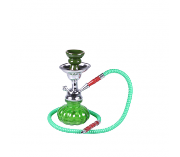 Narghilea Sinai 25 cm 1 furtun (verde)